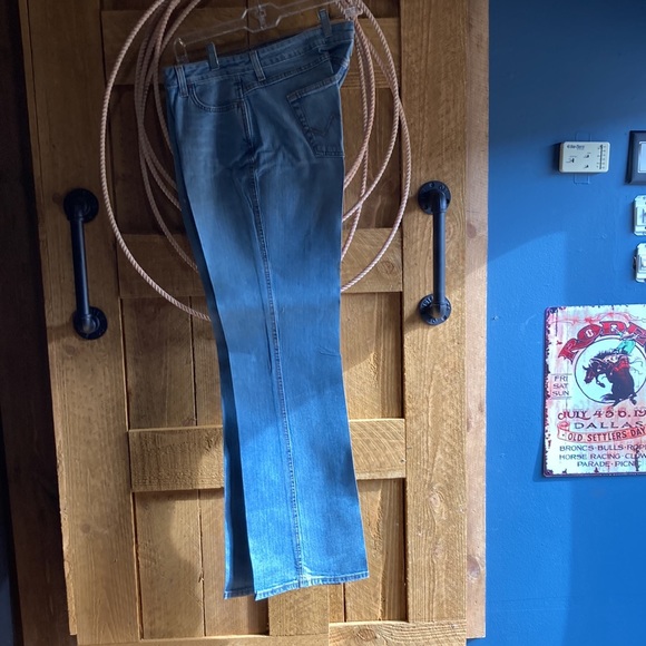 Wrangler Mid Rise Womens Jeans 11/12 x 34 - Picture 3 of 6